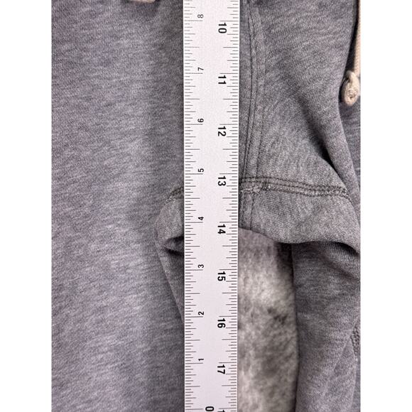 Vintage Abercrombie & Fitch Sweatpants Large Mens Heather Gray Varsity Y2K - Picture 4 of 10